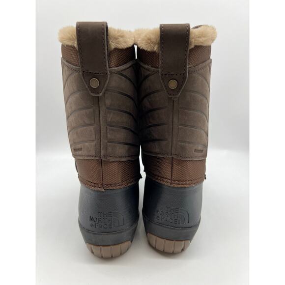 The North Face Shellista IV Mid NF0A5G2NZN3 Women's Brown Boots Size 10 - Picture 10 of 12